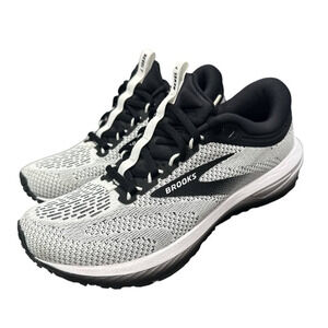 Brooks Revel 7 Women’s Running Shoes Size 7.5 US White Black Lightweight Sneaker